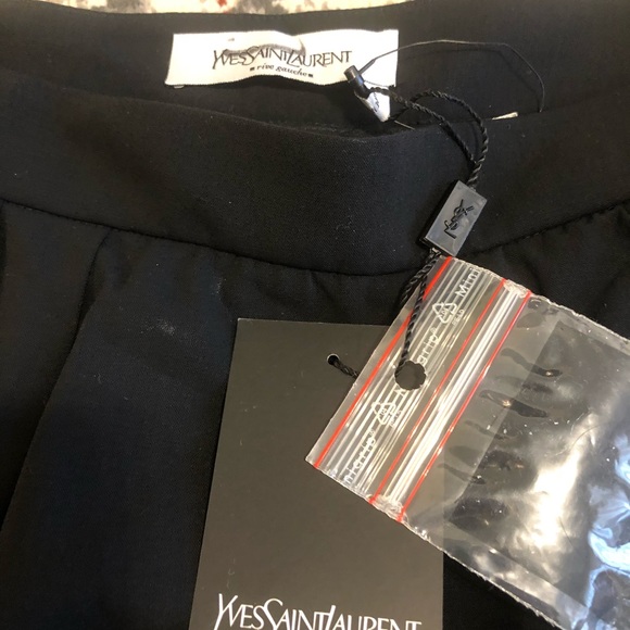 Yves Saint Laurent black skirt size 44 - Picture 7 of 7